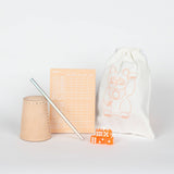 Frau Hansen - Würfelspiel mit Spielblock • Peach - Spiel - ROSA ECK