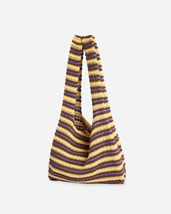 Happymess - Häkeltasche • Banana Palm - ROSA ECK