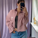 Happymess - Jeansjacke • Dawn Rose - Jacke - ROSA ECK