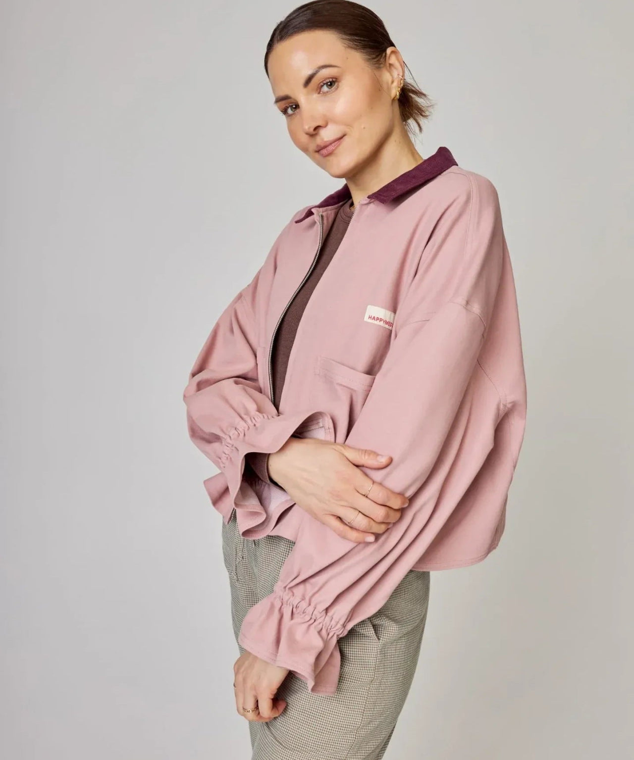 Happymess - Jeansjacke • Dawn Rose - Jacke - ROSA ECK