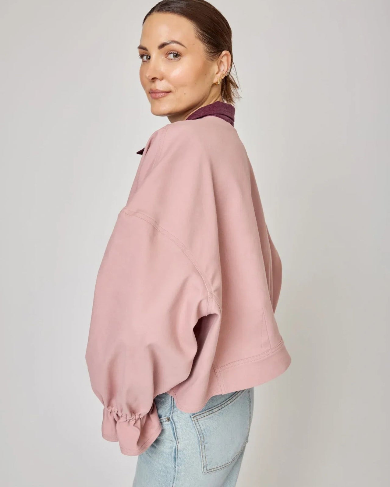 Happymess - Jeansjacke • Dawn Rose - Jacke - ROSA ECK