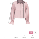 Happymess - Jeansjacke • Dawn Rose - Jacke - ROSA ECK