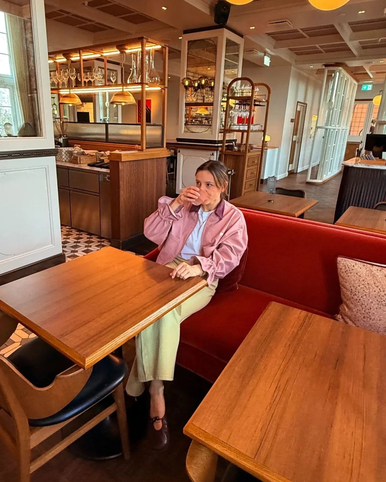 Happymess - Jeansjacke • Dawn Rose - Jacke - ROSA ECK