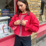 Happymess - Jeansjacke • Retro Red - Jacke - ROSA ECK
