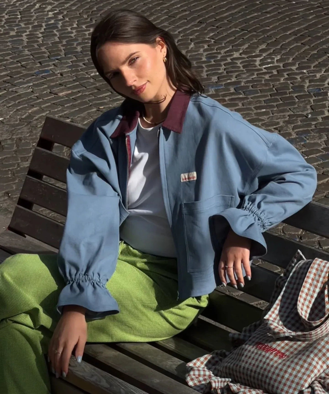 Happymess - Jeansjacke • Stone Blue - Jacke - ROSA ECK