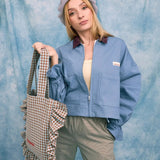 Happymess - Jeansjacke • Stone Blue - Jacke - ROSA ECK