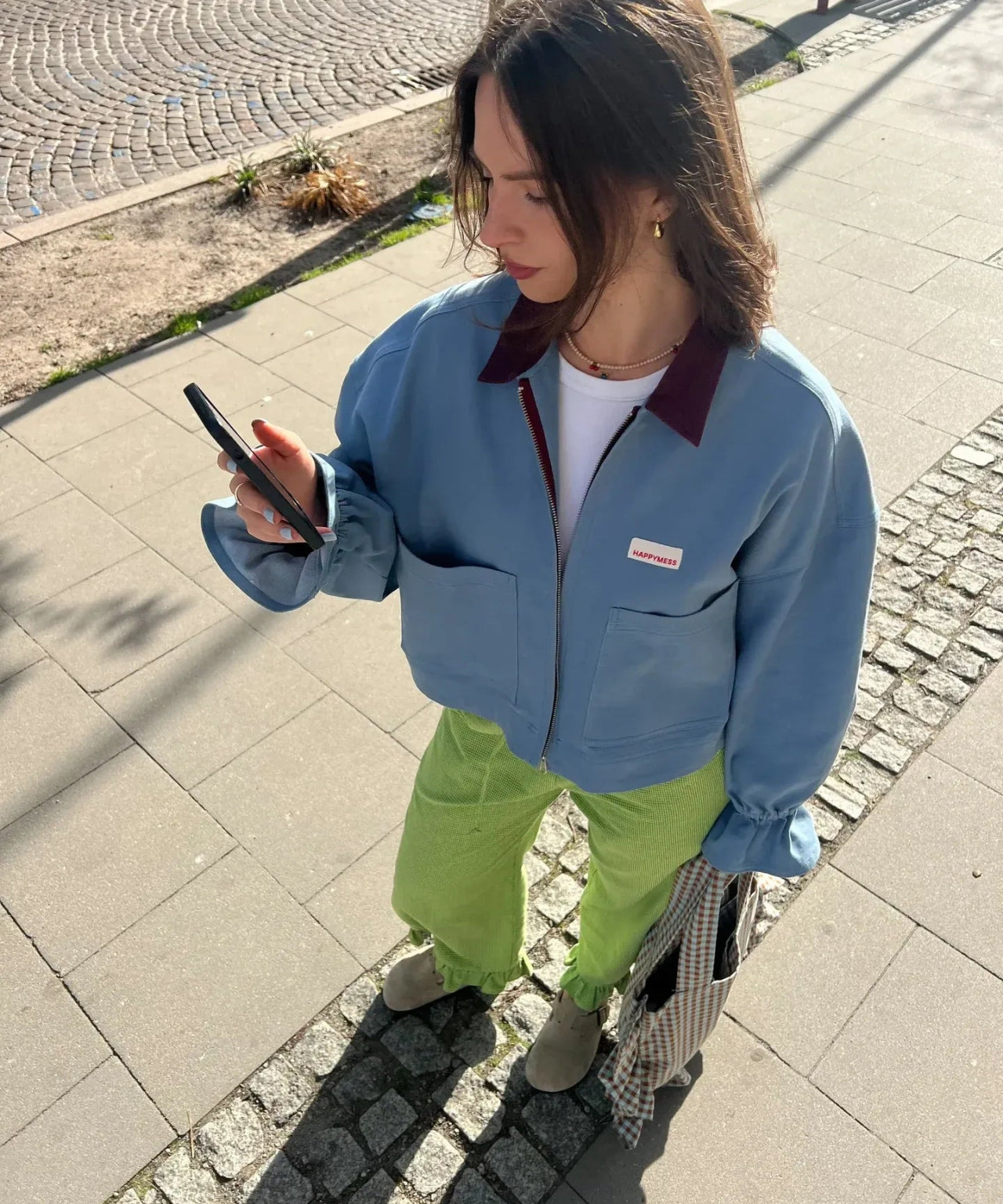 Happymess - Jeansjacke • Stone Blue - Jacke - ROSA ECK