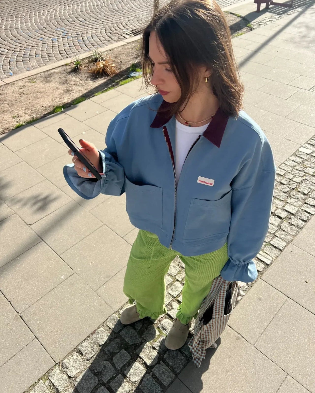 Happymess - Jeansjacke • Stone Blue - Jacke - ROSA ECK