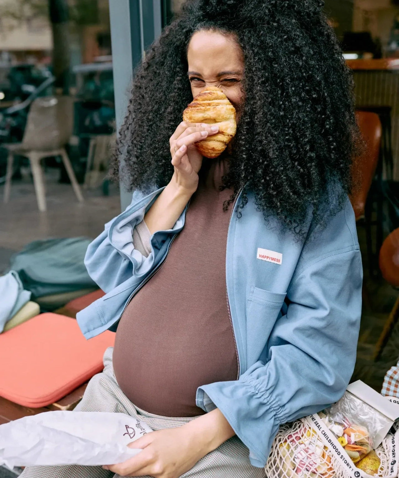 Happymess - Jeansjacke • Stone Blue - Jacke - ROSA ECK