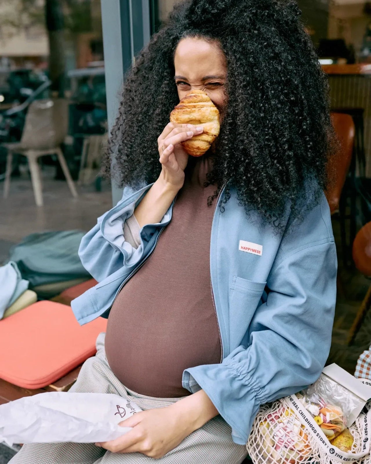 Happymess - Jeansjacke • Stone Blue - Jacke - ROSA ECK