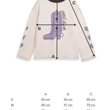 Happymess - Langarmshirt aus Bio - Baumwolle • good luck - Langarmshirt - ROSA ECK