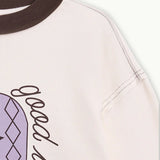 Happymess - Langarmshirt aus Bio - Baumwolle • good luck - Langarmshirt - ROSA ECK