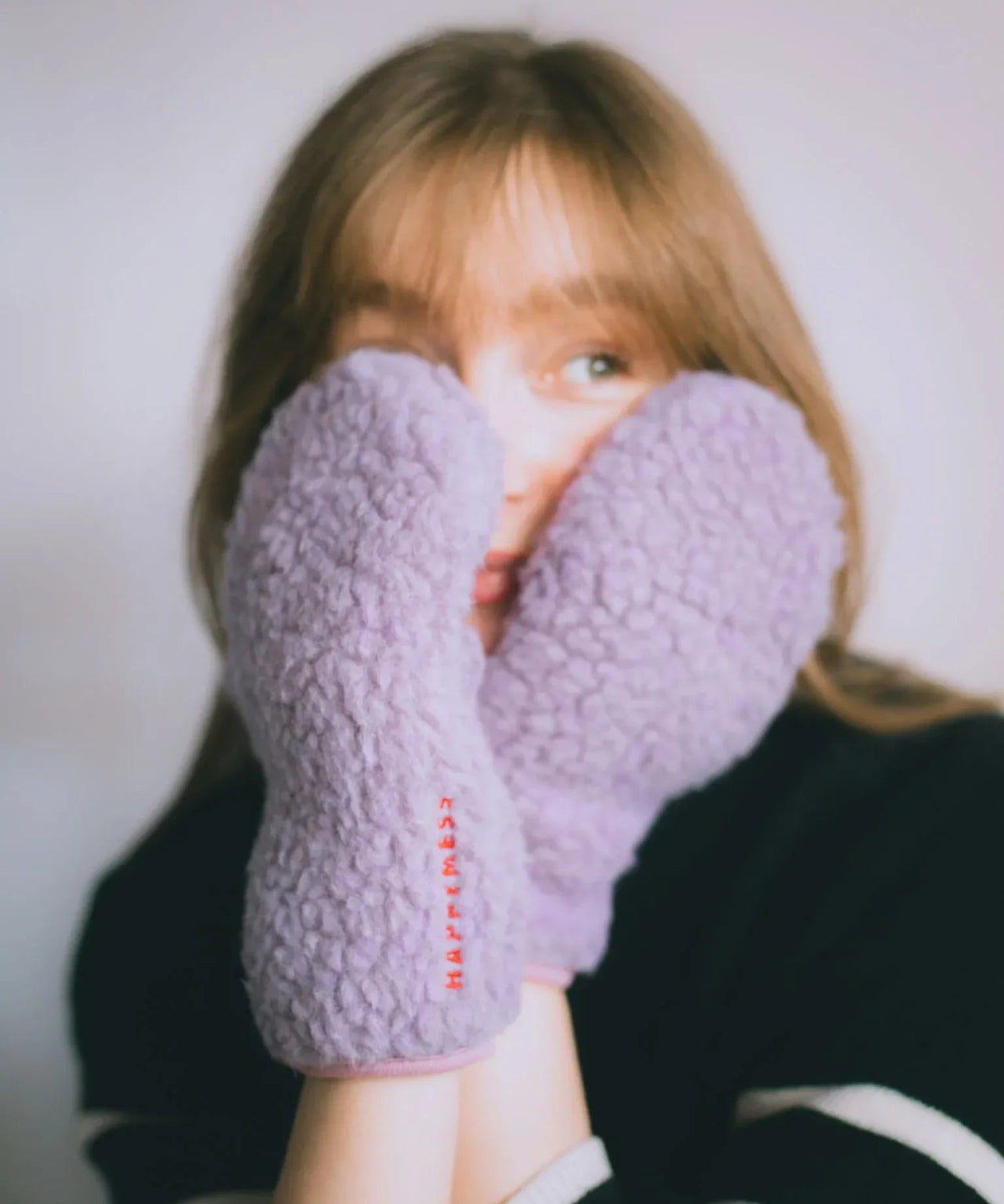 Happymess - Merino Fäustlinge • Lilac Cloud - Handschuhe - ROSA ECK