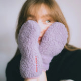 Happymess - Merino Fäustlinge • Lilac Cloud - Handschuhe - ROSA ECK