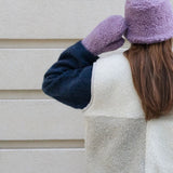 Happymess - Merino Fäustlinge • Lilac Cloud - Handschuhe - ROSA ECK