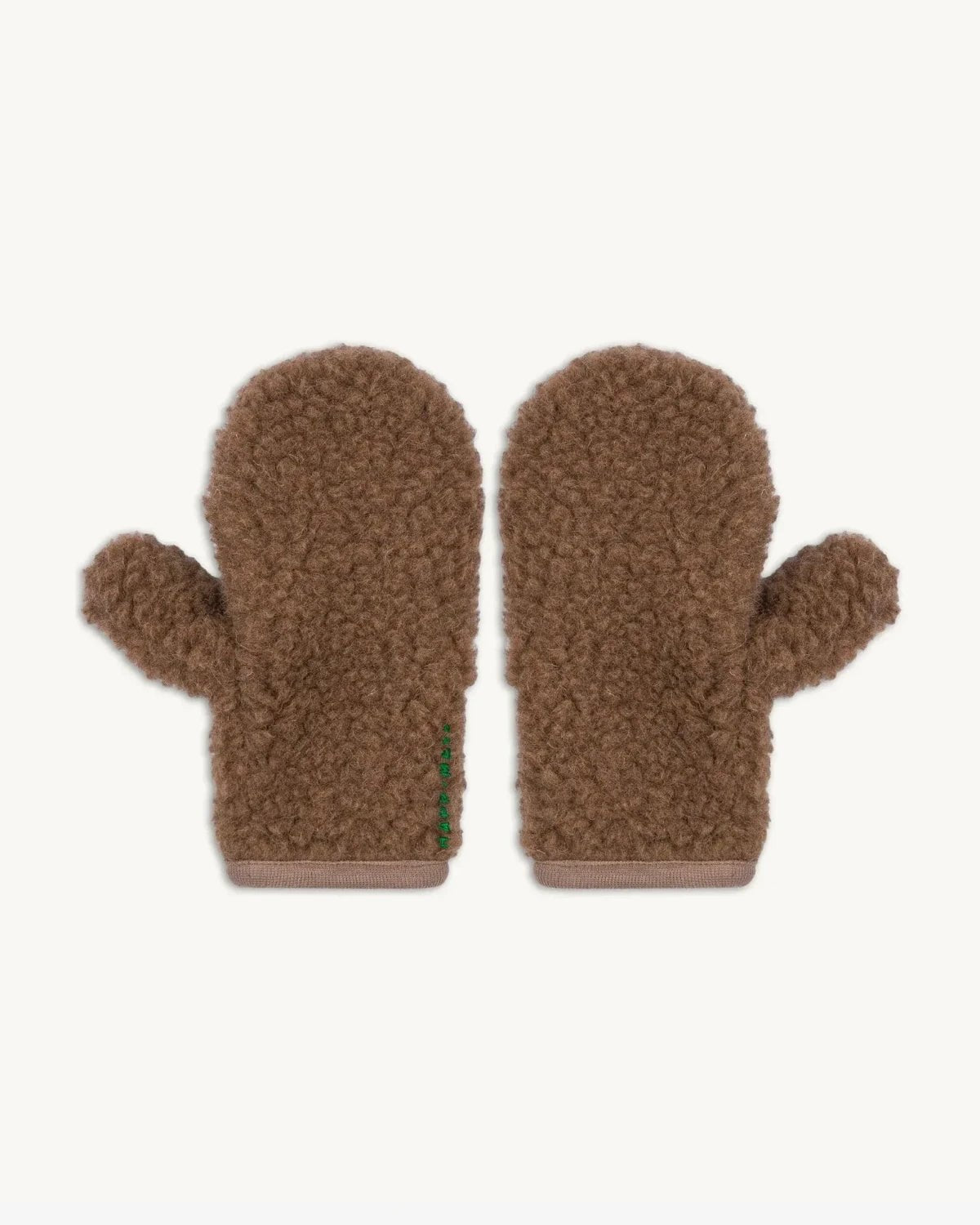 Happymess - Merino Fäustlinge • Teddy Brown - Handschuhe - ROSA ECK