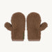 Happymess - Merino Fäustlinge • Teddy Brown - Handschuhe - ROSA ECK
