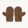 Happymess - Merino Fäustlinge • Teddy Brown - Handschuhe - ROSA ECK