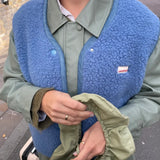 Happymess - Merino Weste • Ice Blue - Weste - ROSA ECK