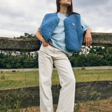 Happymess - Merino Weste • Ice Blue - Weste - ROSA ECK