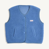 Happymess - Merino Weste • Ice Blue - Weste - ROSA ECK