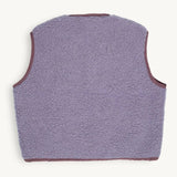 Happymess - Merino Weste • Lilac Cloud - Weste - ROSA ECK