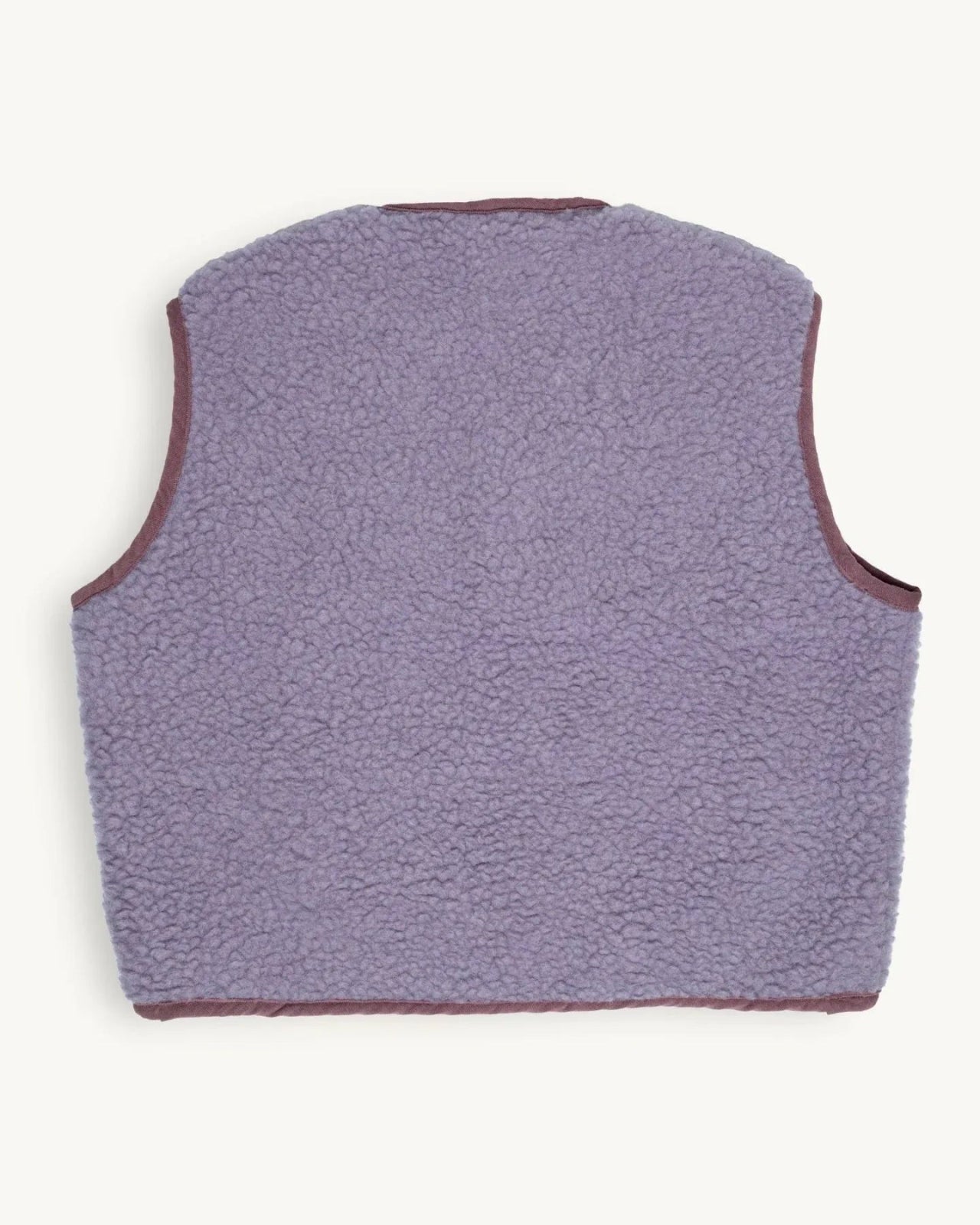 Happymess - Merino Weste • Lilac Cloud - Weste - ROSA ECK