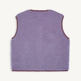 Happymess Merino Weste Lilac Cloud