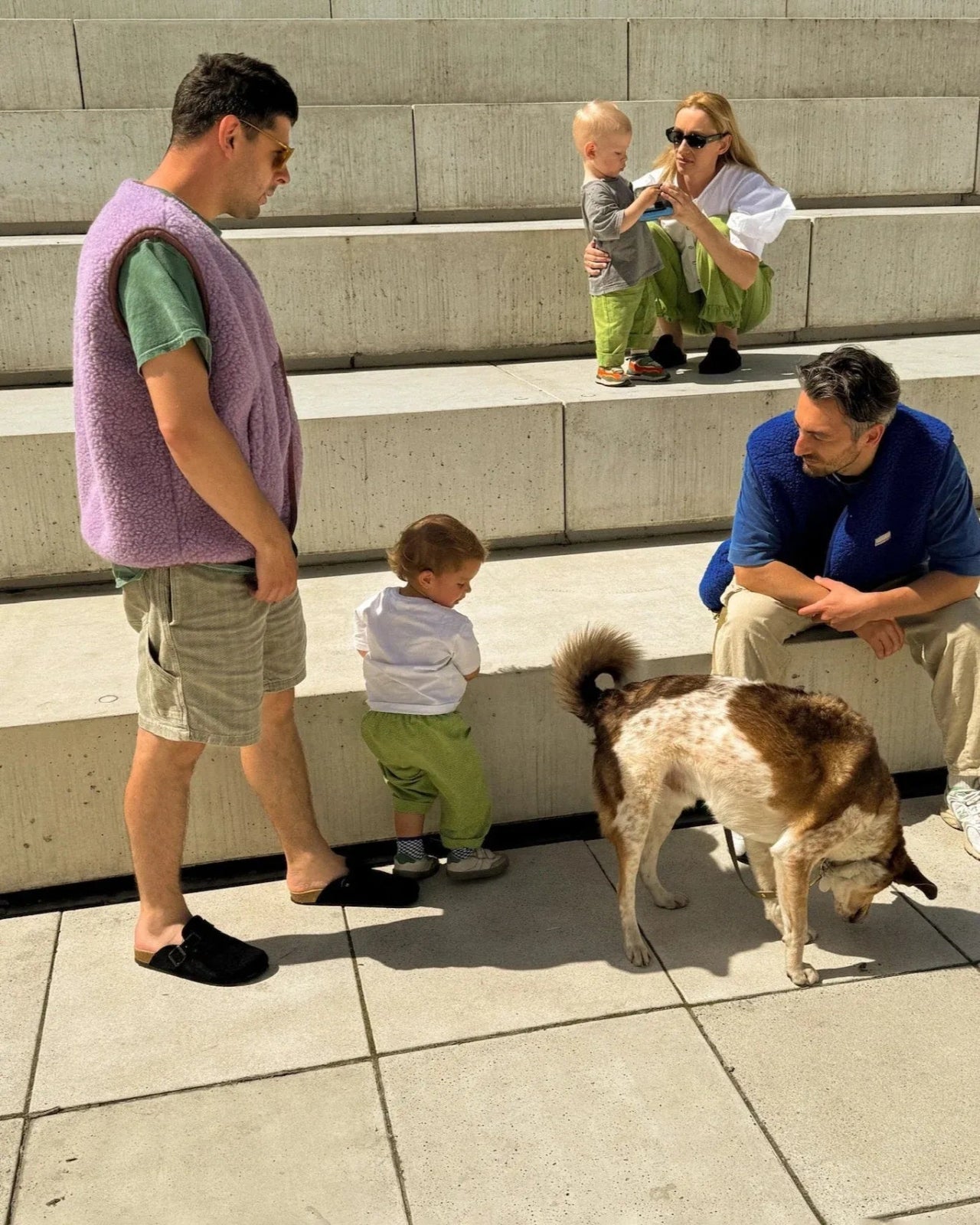 Happymess - Merino Weste • Lilac Cloud - Weste - ROSA ECK