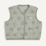 Happymess - Merino Weste • Polka Dots - Weste - ROSA ECK