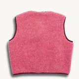 Happymess Merino Weste Dusty Pink