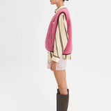 Happymess Merino Weste Dusty Pink