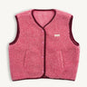 Happymess - Merino Wollweste • Dusty Pink - Weste - ROSA ECK