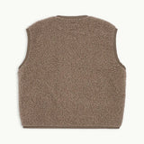 Happymess Merino Weste Hazelnut