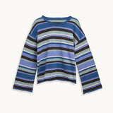 Happymess - Pullover aus Bio - Baumwolle • mint chocolate - Pullover - ROSA ECK