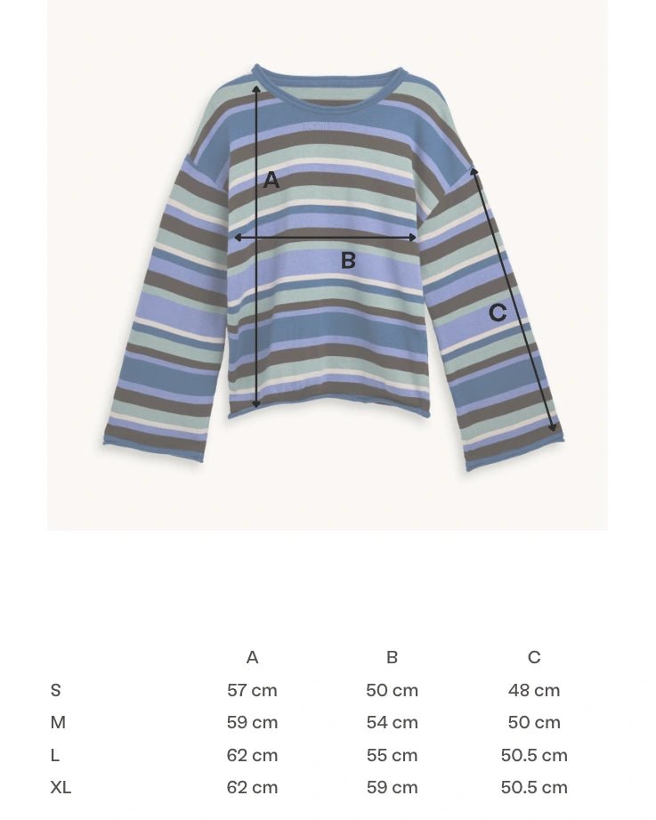 Happymess - Pullover aus Bio - Baumwolle • mint chocolate - Pullover - ROSA ECK