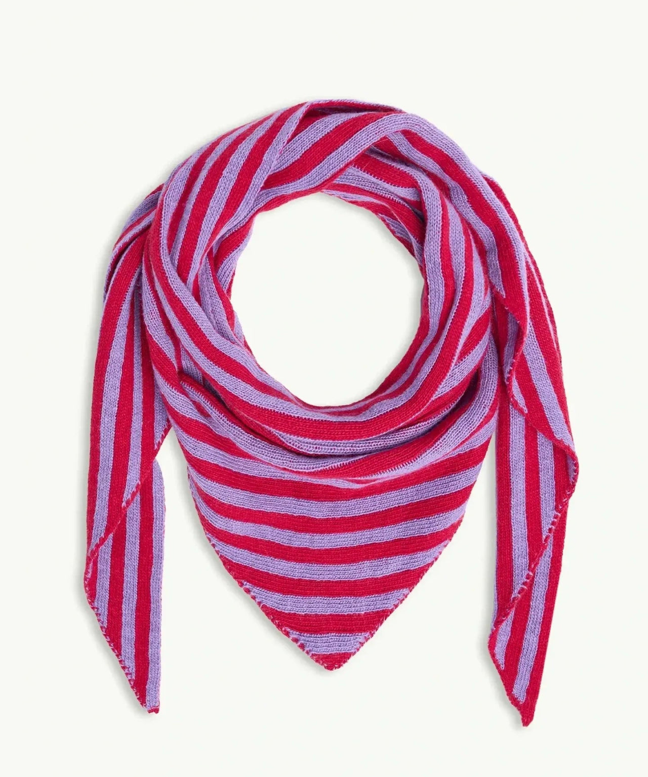 Happymess - Schal aus Merinowolle • Berry Bloom - Schal - ROSA ECK