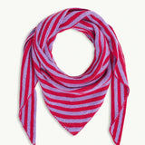 Happymess - Schal aus Merinowolle • Berry Bloom - Schal - ROSA ECK