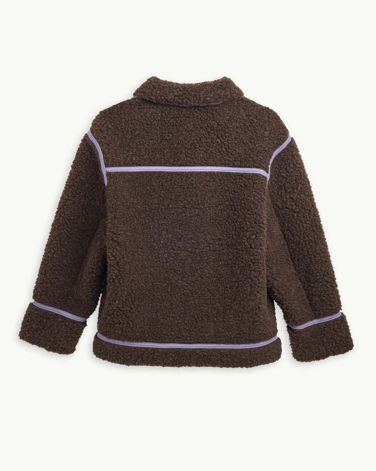 Happymess - Wolljacke aus Merinowolle • chocolate brown - Jacke - ROSA ECK