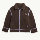 Happymess - Wolljacke aus Merinowolle • chocolate brown - Jacke - ROSA ECK