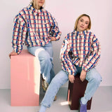 Happymess - Wolljacke mit Kängurutasche - Jacke - ROSA ECK