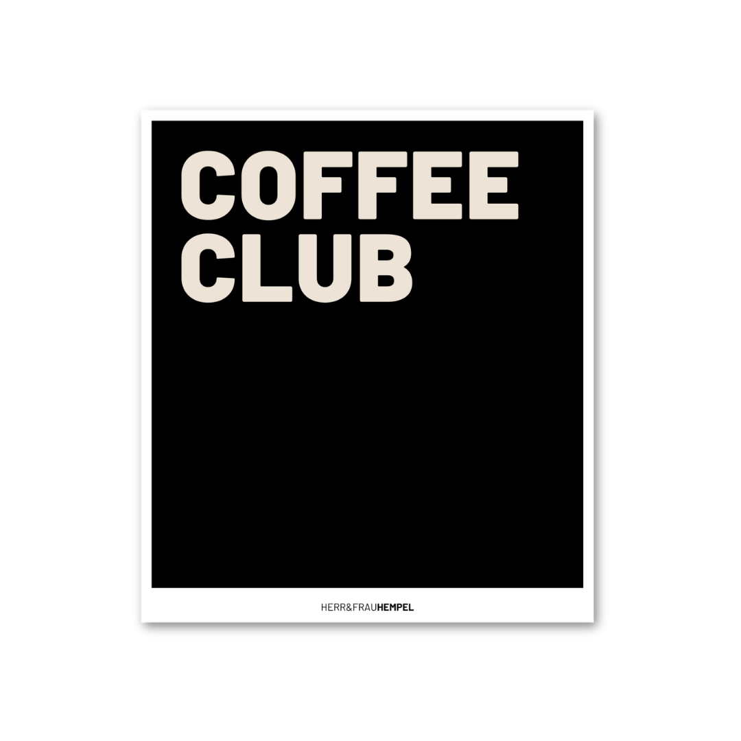 HERR&FRAUHEMPEL - COFFEE CLUB Schwammtuch - ROSA ECK