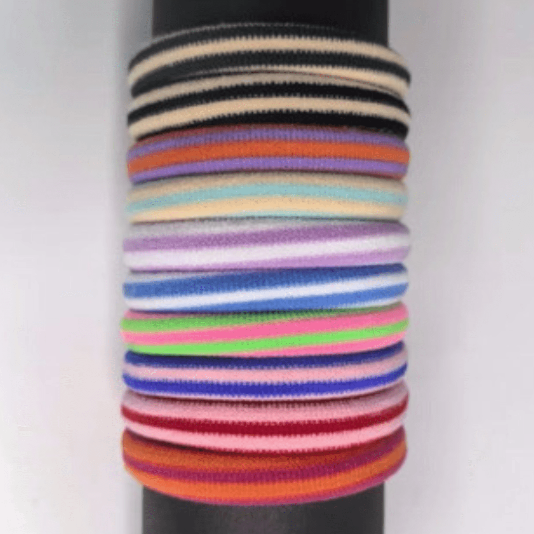 HERR&FRAUHEMPEL - LULU Haargummi • orange - pink - Haargummi - ROSA ECK Concept Store