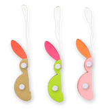 HERR&FRAUHEMPEL - Osterhase Papierdeko • Pink Orange - ROSA ECK