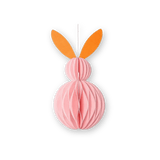 HERR&FRAUHEMPEL - Osterhase Papierdeko • Taupe Koralle - ROSA ECK