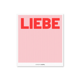 HERR&FRAUHEMPEL - Schwammtuch • Love - Schwammtuch - ROSA ECK