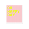 HERR&FRAUHEMPEL - Schwammtuch • Oh Happy Day - Schwammtuch - ROSA ECK