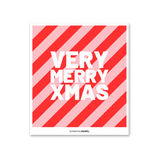 HERR&FRAUHEMPEL - Schwammtuch • Very Merry Xmas - Schwammtuch - ROSA ECK