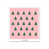 HERR&FRAUHEMPEL - Schwammtuch • Weihnachtsbäume - Schwammtuch - ROSA ECK