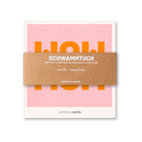HERR&FRAUHEMPEL - Schwammtuch • Wow Mom - ROSA ECK